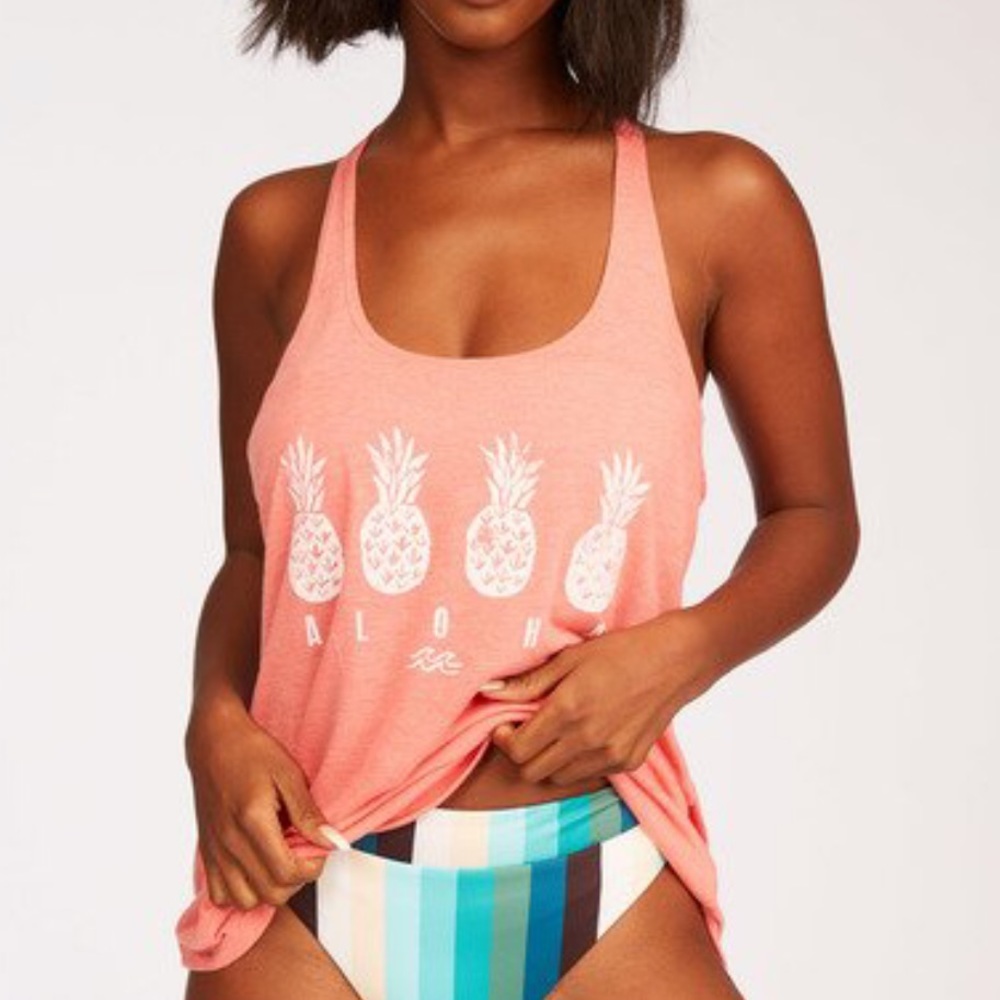 🍍 NWT Billabong Hawaii Aloha Luv Tank Top 🍍